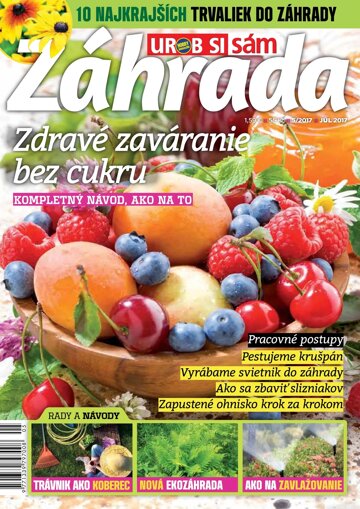 Obálka e-magazínu Záhrada 2017 05