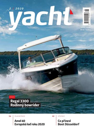 Obálka e-magazínu Yacht 2/2020