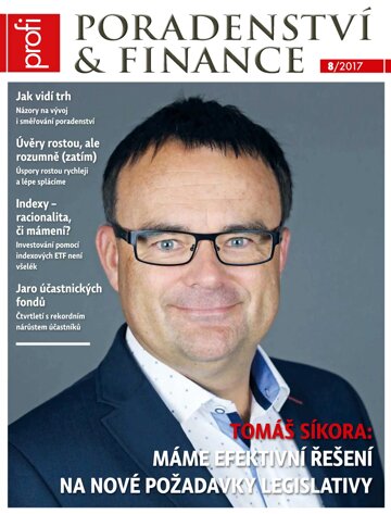 Obálka e-magazínu Profi Poradenství Finance 8/2017