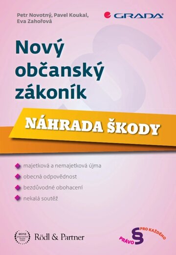 Obálka knihy Nový občanský zákoník