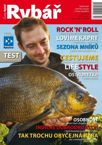 Obálka e-magazínu Český rybář 2/2015