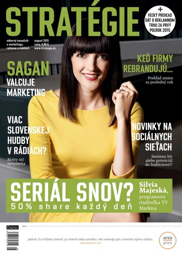 Obálka e-magazínu Stratégie 8/2015