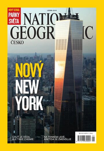 Obálka e-magazínu National Geographic 1/2016