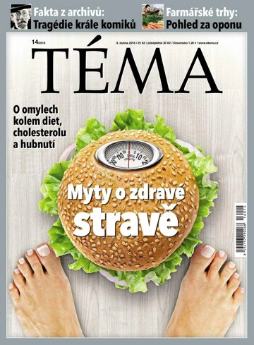 Obálka e-magazínu TÉMA 8.4.2016