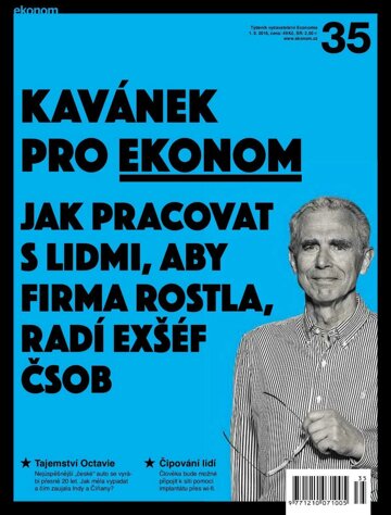 Obálka e-magazínu Ekonom 35 - 1.9.2016