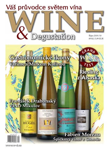 Obálka e-magazínu Wine and Degustation 10/2019