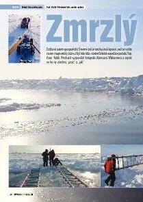 Obálka e-magazínu Cesta Dobytí Severního pólu