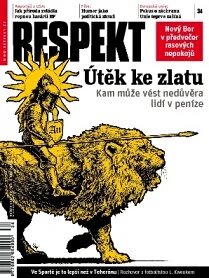 Obálka e-magazínu Respekt 34/2011