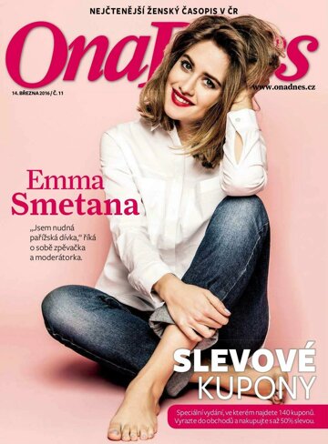 Obálka e-magazínu Ona DNES Magazín - 14.3.2016