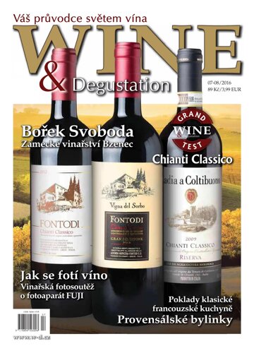 Obálka e-magazínu Wine and Degustation 7-8/2016