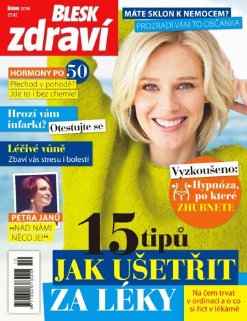 Obálka e-magazínu Blesk Zdraví 10/2016