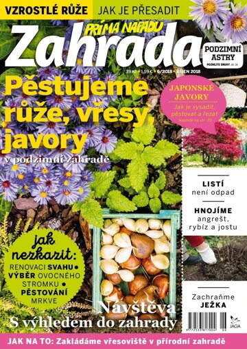 Obálka e-magazínu Zahrada prima nápadů 6/2018
