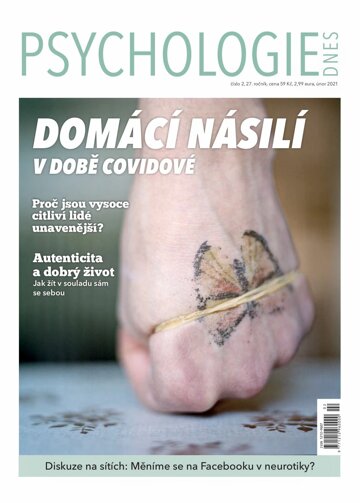 Obálka e-magazínu Psychologie dnes 2/2021