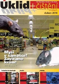 Obálka e-magazínu Úklid plus čištění duben 2014