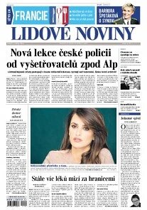 Obálka e-magazínu Lidové noviny 5.8.2014