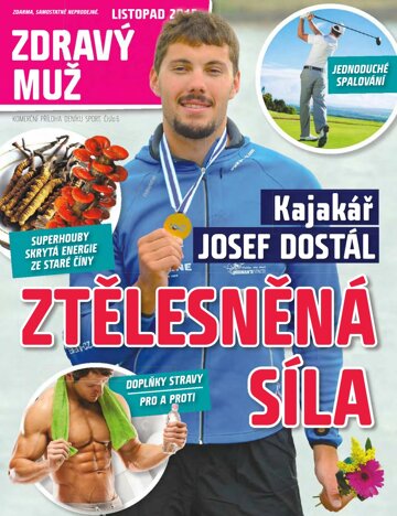 Obálka e-magazínu Příloha Sport Zdravý muž - 18.11.2015