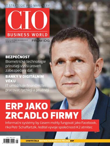 Obálka e-magazínu CIO Business World 5/2016