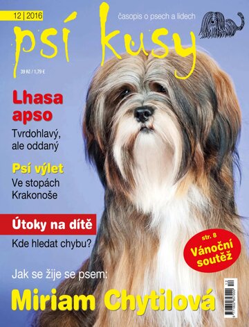 Obálka e-magazínu Psí kusy 12/2016