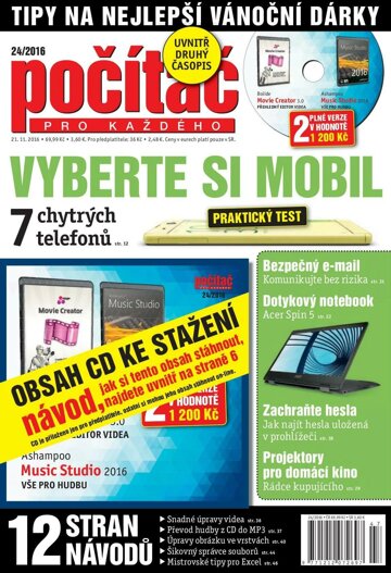 Obálka e-magazínu Počítač pro každého 24/2016