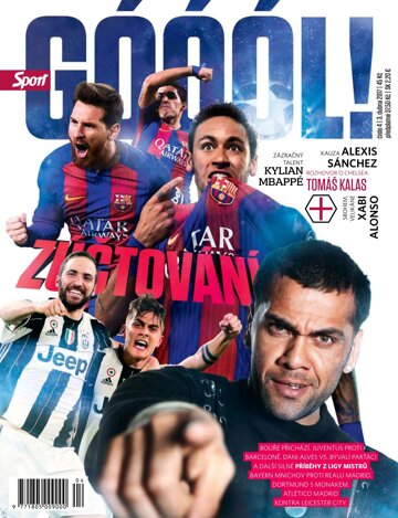 Obálka e-magazínu Sport Goool! 4/2017