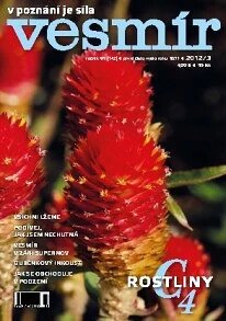Obálka e-magazínu Vesmír 3/2012