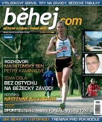 Obálka e-magazínu Časopis Běhej.com (říjen - listopad) 2009