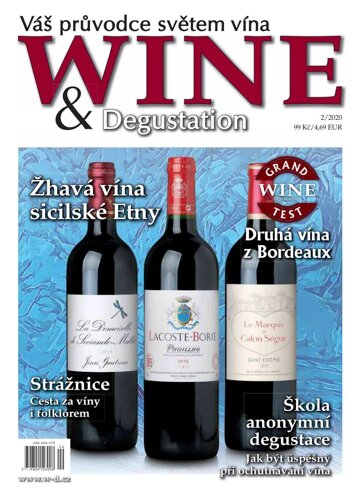 Obálka e-magazínu Wine and Degustation 2/2020