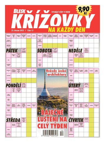 Obálka e-magazínu Blesk křížovky na každý den 12/2022