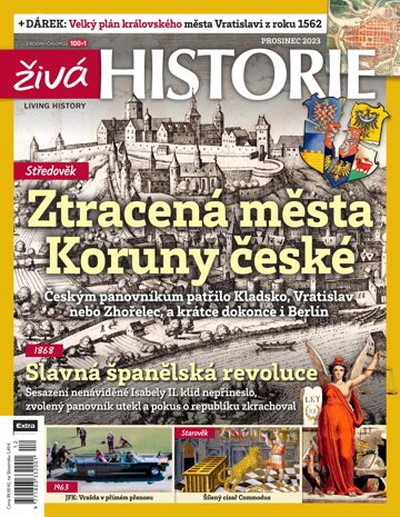 Obálka e-magazínu Živá historie 12/2023