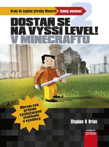 Obálka knihy Dostaň se na vyšší level v Minecraftu