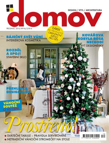 Obálka e-magazínu Domov 12/2015