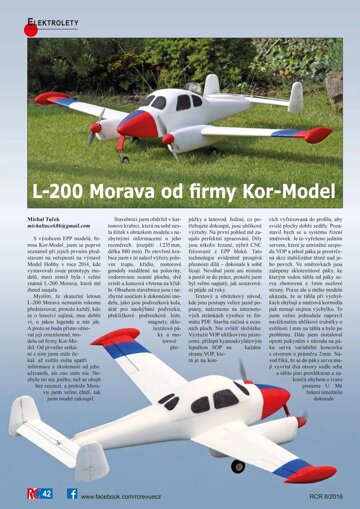 Obálka e-magazínu L-200 Morava od firmy Kor-Model