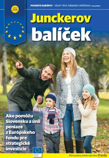 Obálka e-magazínu Junckerov balíček 28.10.2016