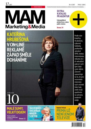 Obálka e-magazínu Marketing & Media 17 - 24.4.2017