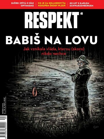 Obálka e-magazínu Respekt 49/2017