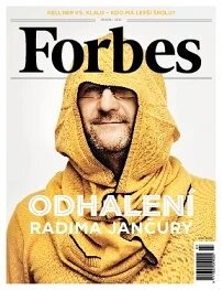 Obálka e-magazínu Forbes 2012