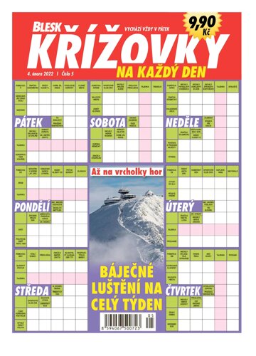 Obálka e-magazínu Blesk křížovky na každý den 5/2022