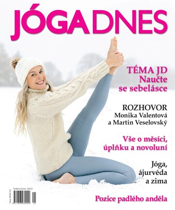 Obálka e-magazínu JÓGA DNES leden/únor 2023