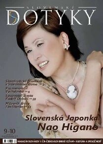 Obálka e-magazínu SLOVENSKÉ DOTYKY 9-10/2014