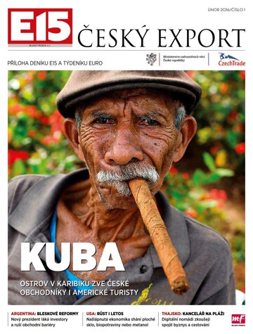 Obálka e-magazínu Český Export - Kuba, únor 2016