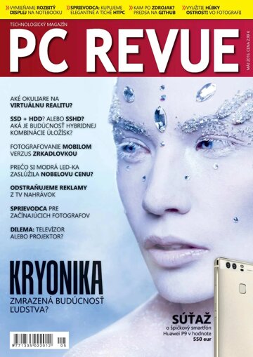 Obálka e-magazínu PC REVUE 5/2016