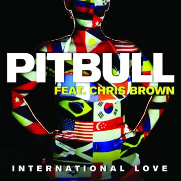 Obálka uvítací melodie International Love ft. Chris Brown