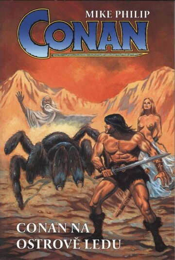 Obálka knihy Conan na Ostrově ledu