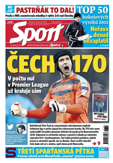 Obálka e-magazínu Sport 29.12.2015