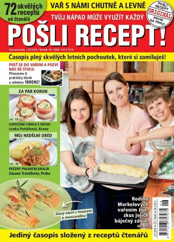 Obálka e-magazínu Pošli recept 7/2016