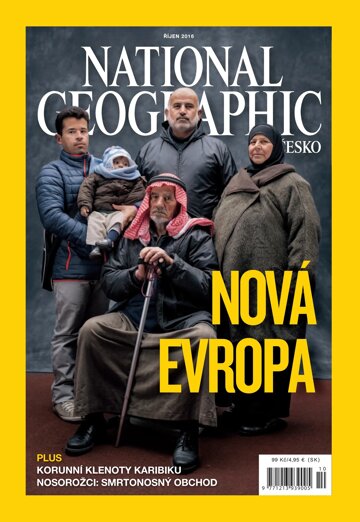 Obálka e-magazínu National Geographic 10/2016