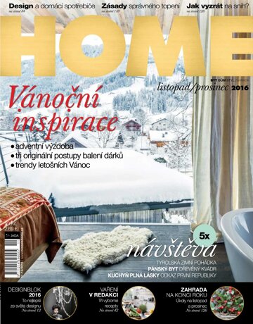 Obálka e-magazínu HOME 11-12/2016