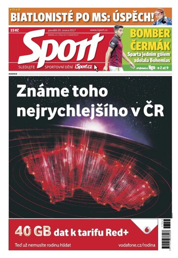 Obálka e-magazínu Sport 20.2.2017