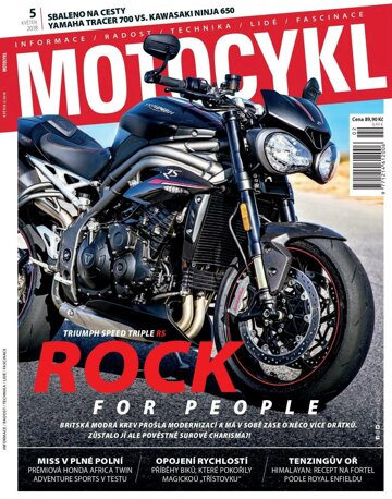 Obálka e-magazínu Motocykl 5/2018