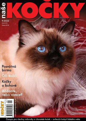 Obálka e-magazínu Naše kočky 9/2022
